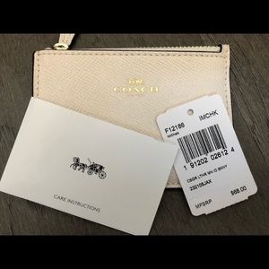 Authentic coach keychain wallet